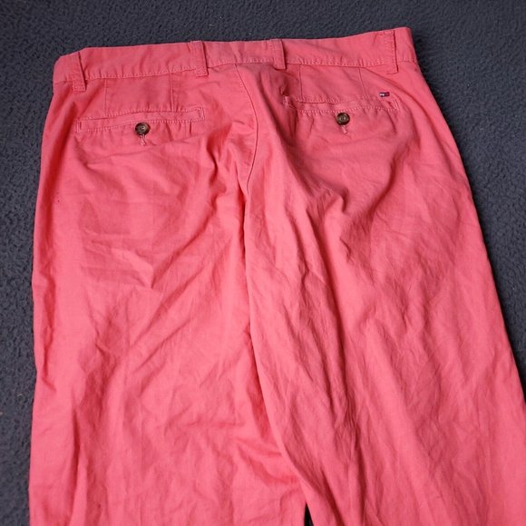 Tommy Hilfiger Chino Pants Mens 34 x32 Pink - Picture 7 of 7